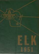 Elkhorn High School 1951 yearbook cover photo