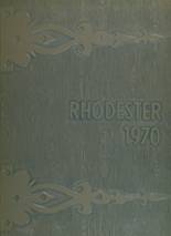 Rhodes School 1970 yearbook cover photo