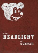 Baird High School 1958 yearbook cover photo