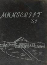 Mansfield High School 1951 yearbook cover photo