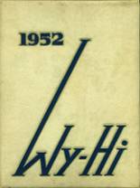 1952 Roosevelt High School Yearbook from Wyandotte, Michigan cover image