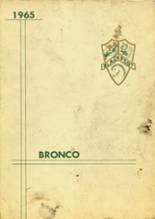 Blackfoot High School 1965 yearbook cover photo