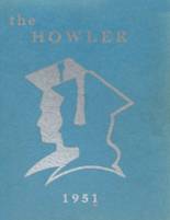 Howland High School 1951 yearbook cover photo