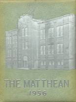 St. Matthew High School 1956 yearbook cover photo