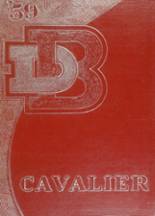 Bishop Dubourg High School 1959 yearbook cover photo