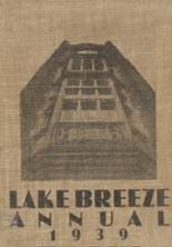1939 Central High School Yearbook from Sheboygan, Wisconsin cover image