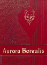Aurora High School 1953 yearbook cover photo