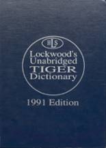 Lockwood High School 1991 yearbook cover photo