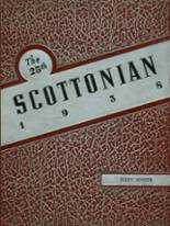 Scott High School 1938 yearbook cover photo