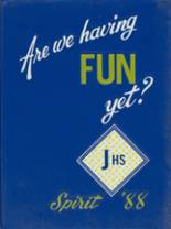 Johnson High School 1988 yearbook cover photo