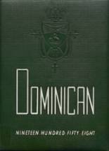 Dominican High School 1958 yearbook cover photo