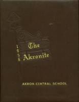 1956 Akron High School Yearbook from Akron, New York cover image