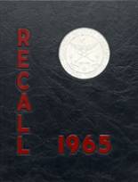 Columbia Military Academy 1965 yearbook cover photo