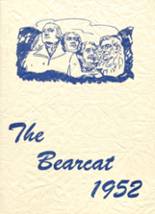 Webster High School 1952 yearbook cover photo