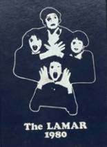 Lamar Consolidated High School 1980 yearbook cover photo