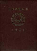 St. Saviour High School 1941 yearbook cover photo