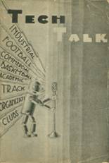 Dallas Technical High School 1930 yearbook cover photo