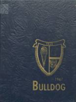 1967 Yale High School Yearbook from Yale, Michigan cover image