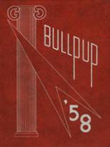 Mcpherson High School 1958 yearbook cover photo