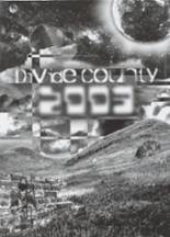 Divide County High School 2003 yearbook cover photo