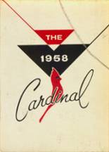 Central High School 1958 yearbook cover photo