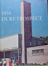 Groton High School 1958 yearbook cover photo