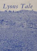 1959 Lyons High School Yearbook from Lyons, Colorado cover image