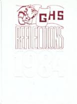 Gallatin High School 1984 yearbook cover photo