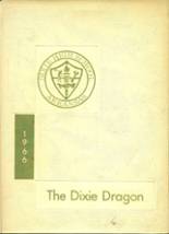 Dixie High School 1966 yearbook cover photo
