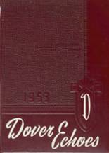 Dover High School 1953 yearbook cover photo