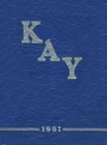 Kirklin High School 1951 yearbook cover photo