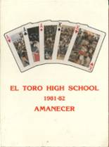 El Toro High School 1982 yearbook cover photo