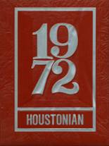 Houston High School 1972 yearbook cover photo