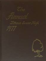 Ithaca High School 1977 yearbook cover photo