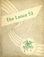 Ligonier High School 1953 yearbook cover photo