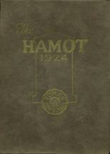 Tomah High School 1924 yearbook cover photo