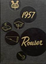 Wrenshall High School 1957 yearbook cover photo