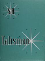 Oakland Technical High School 1958 yearbook cover photo