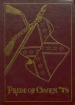 Owen County High School 1978 yearbook cover photo