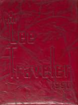 Robert E. Lee High School 1950 yearbook cover photo