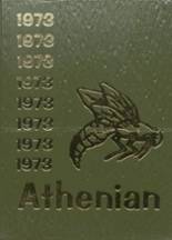 Athens High School 1973 yearbook cover photo