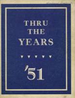 Minoa High School 1951 yearbook cover photo