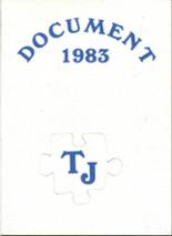 Thomas Jefferson High School 1983 yearbook cover photo