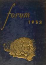 Lockport High School 1953 yearbook cover photo