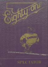 1981 Civic Memorial High School Yearbook from Bethalto, Illinois cover image
