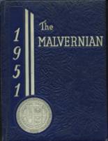 Malvern Preparatory 1951 yearbook cover photo