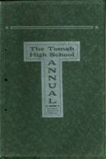 Tomah High School 1915 yearbook cover photo