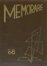 St. Bernard's High School 1968 yearbook cover photo