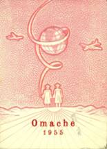 Omak High School 1955 yearbook cover photo
