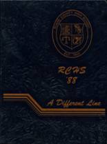 1988 Roane County High School Yearbook from Kingston, Tennessee cover image
